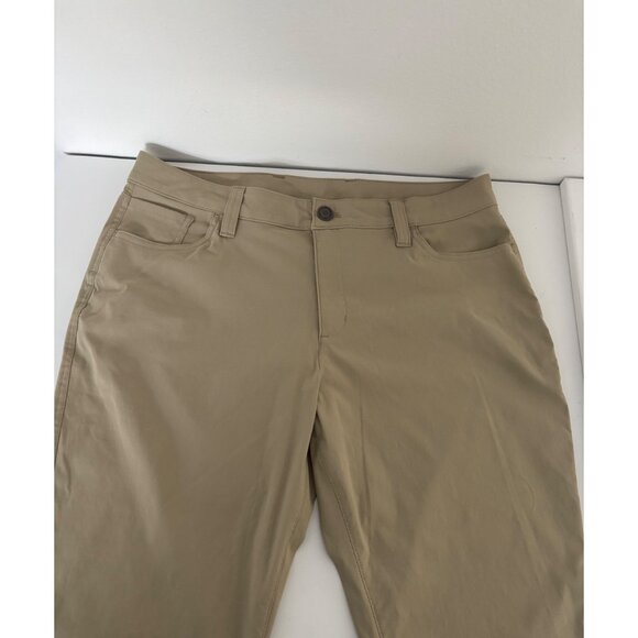 Eddie Bauer Pants 14 Khaki Performance Hiking Quick Dry Mesh Gorpcore Athleisure - Picture 2 of 13
